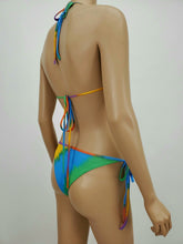 Load image into Gallery viewer, Triangle Tie Side 2 Piece Swimsuit (Multi)

