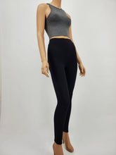 Load image into Gallery viewer, Solid Color High Neck Crop Tank Top (Charcoal)
