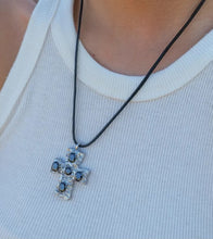 Load image into Gallery viewer, Cross Necklace with Cubic Zircon

