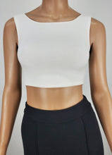 Load image into Gallery viewer, Backless Tie Back Crop Tank Top
