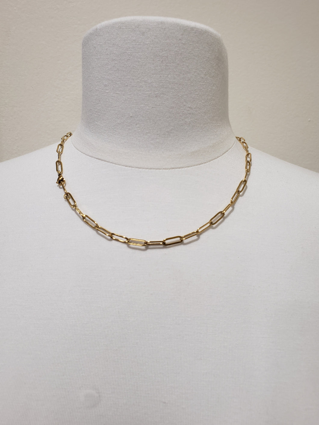 Gold Chain Necklace (Gold)