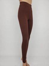 Load image into Gallery viewer, High Waist Legging Pants (Chocolate)
