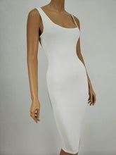 Load image into Gallery viewer, Tank and Spaghetti Strap Midi Dress (White)
