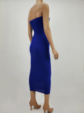 Load image into Gallery viewer, Tube Midi Dress (Royal Blue)
