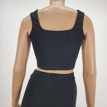 Load image into Gallery viewer, Sequins Adjustable Front Shirring Top with Solid Back (Silver)
